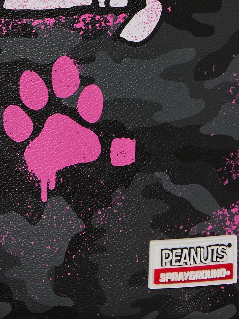 snoopy pink stencil backpack Sprayground Zaino Unisex 910b8781nsz Nero fucsia