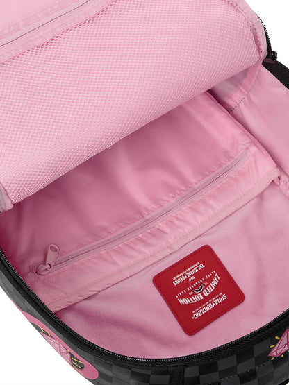 pink panther drippy diamonds backpack Sprayground Zaino Unisex 910b8790nsz Nero fucsia