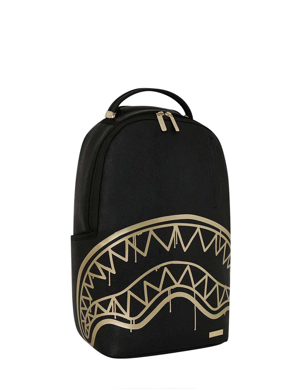 that gold drap backpack Sprayground Zaino Unisex 910b8822nsz Nero oro