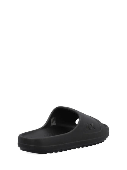 SLIPPERS MONOBLOCK LOGO SUN68 Ciabatta Donna X36212 Nero