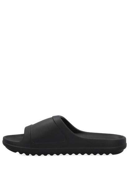 SLIPPERS MONOBLOCK LOGO SUN68 Ciabatta Donna X36212 Nero