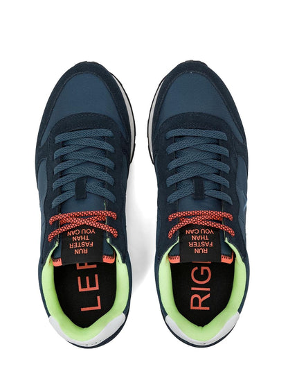 TOM FLUO SUN68 Sneaker Uomo Z36102 Blu