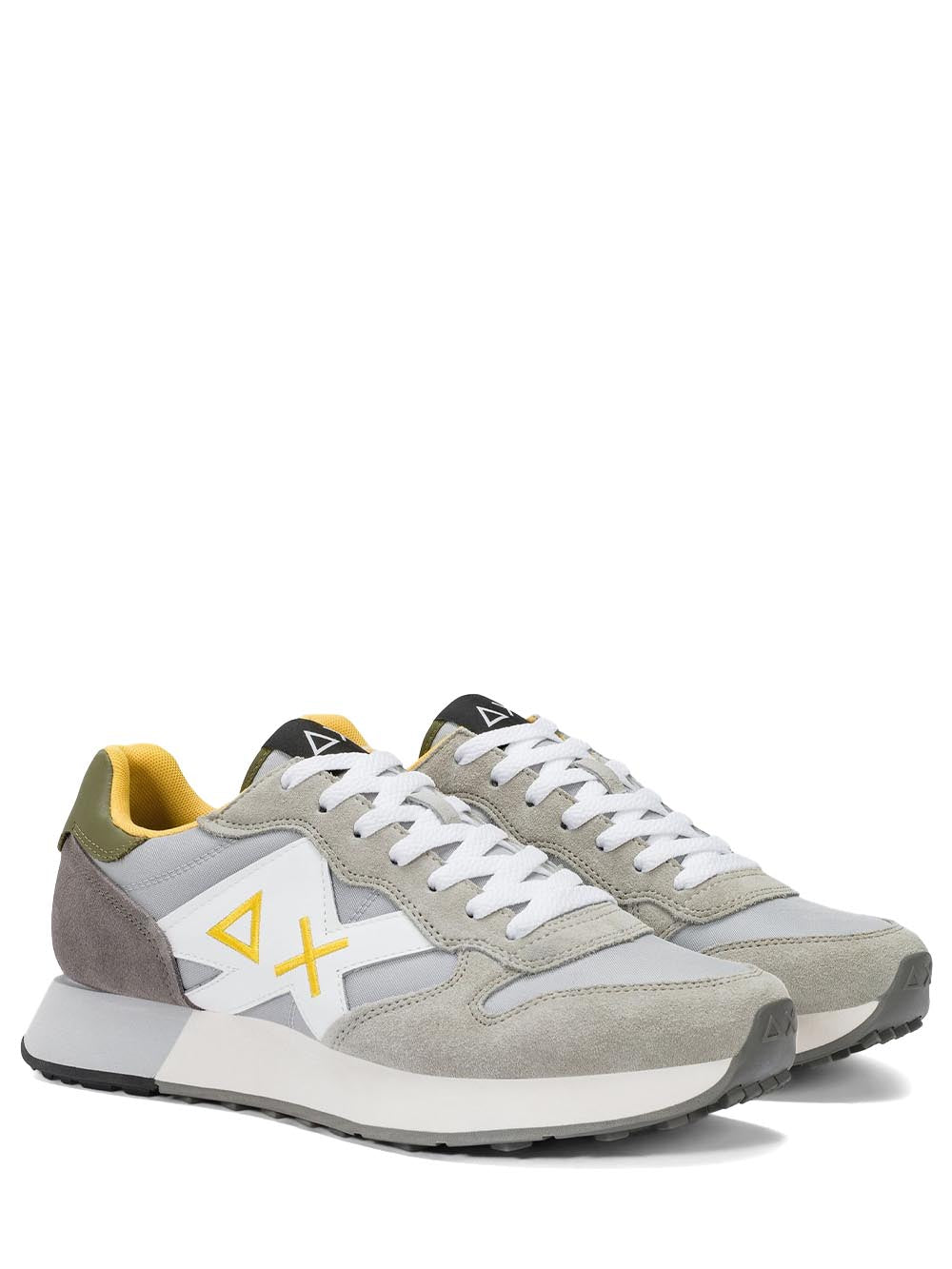 JAKI 2.0 SOLID SUN68 Sneaker Uomo Z36115 Grigio chiaro