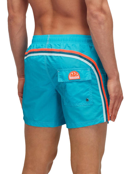 BOARDSHORT Sundek Costume Uomo M504bdta100 Azzurro