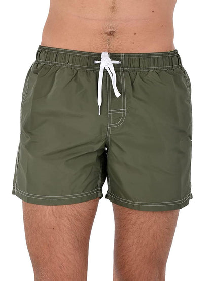 BOARDSHORT Sundek Costume Uomo M504bdta100 Verde scuro