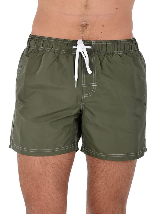 BOARDSHORT Sundek Costume Uomo M504bdta100 Verde scuro