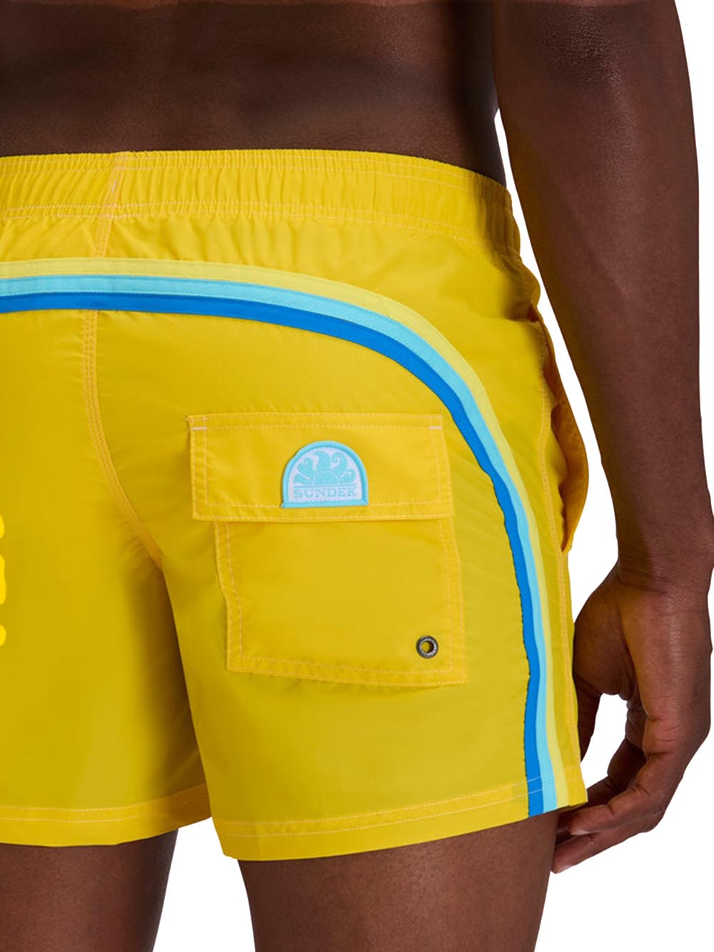 Sundek Costume Uomo M504bdta100 Giallo