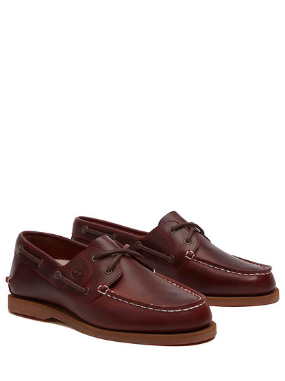 classic boat Timberland Scarpa Donna Tb0a2q9x Burgundy