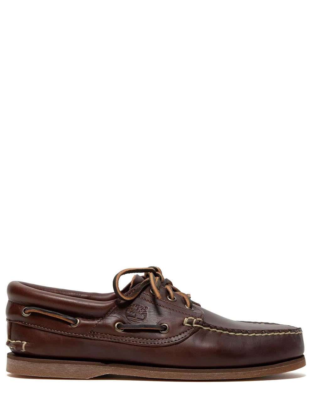 classic boat 3 eye padded collar Timberland Scarpa Uomo Tb176015 Marrone
