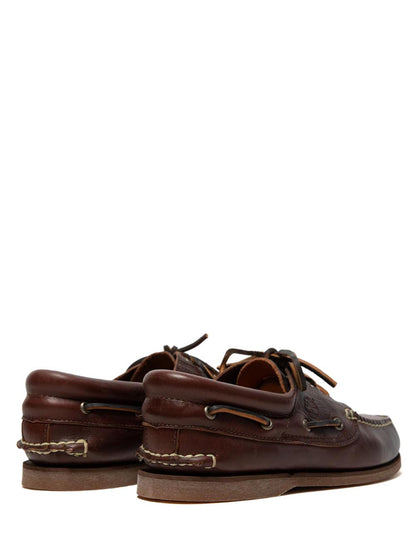 classic boat 3 eye padded collar Timberland Scarpa Uomo Tb176015 Marrone