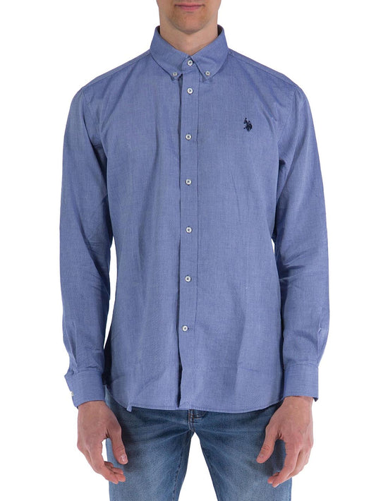 U.S. Polo Assn. Camicia Uomo Us43104001 Celeste