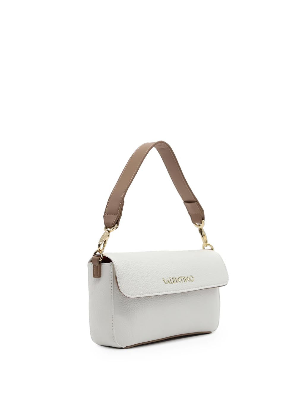 ALEXIA Valentino Borsa a Mano Donna Vbs5a804 Bianco/Cuoio