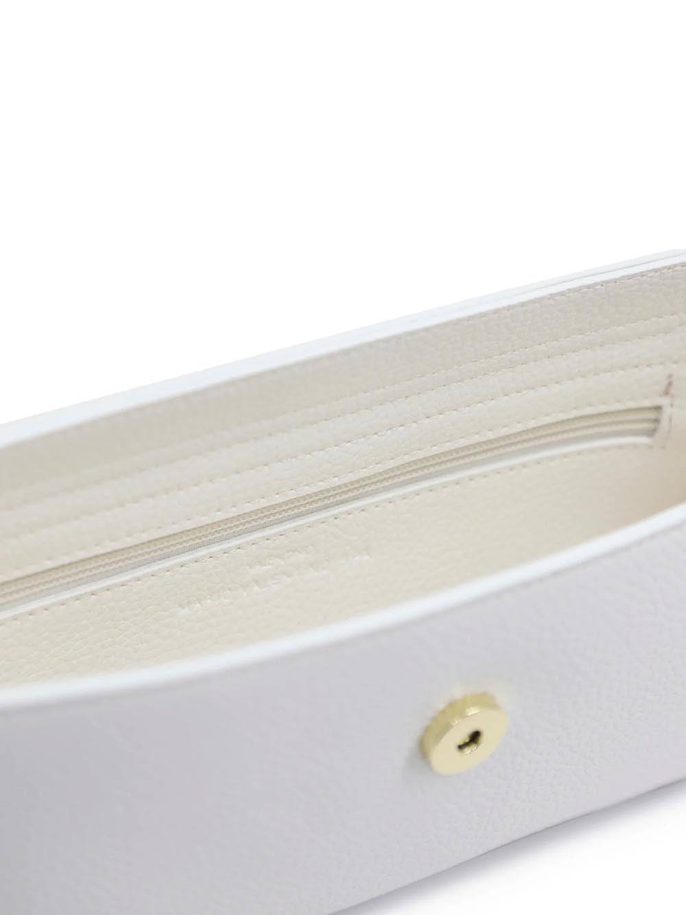 ALEXIA Valentino Borsa a Mano Donna Vbs5a804 Bianco/Cuoio