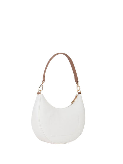 ALEXIA Valentino Borsa a Spalla Donna Vbs5a808 Bianco/Cuoio
