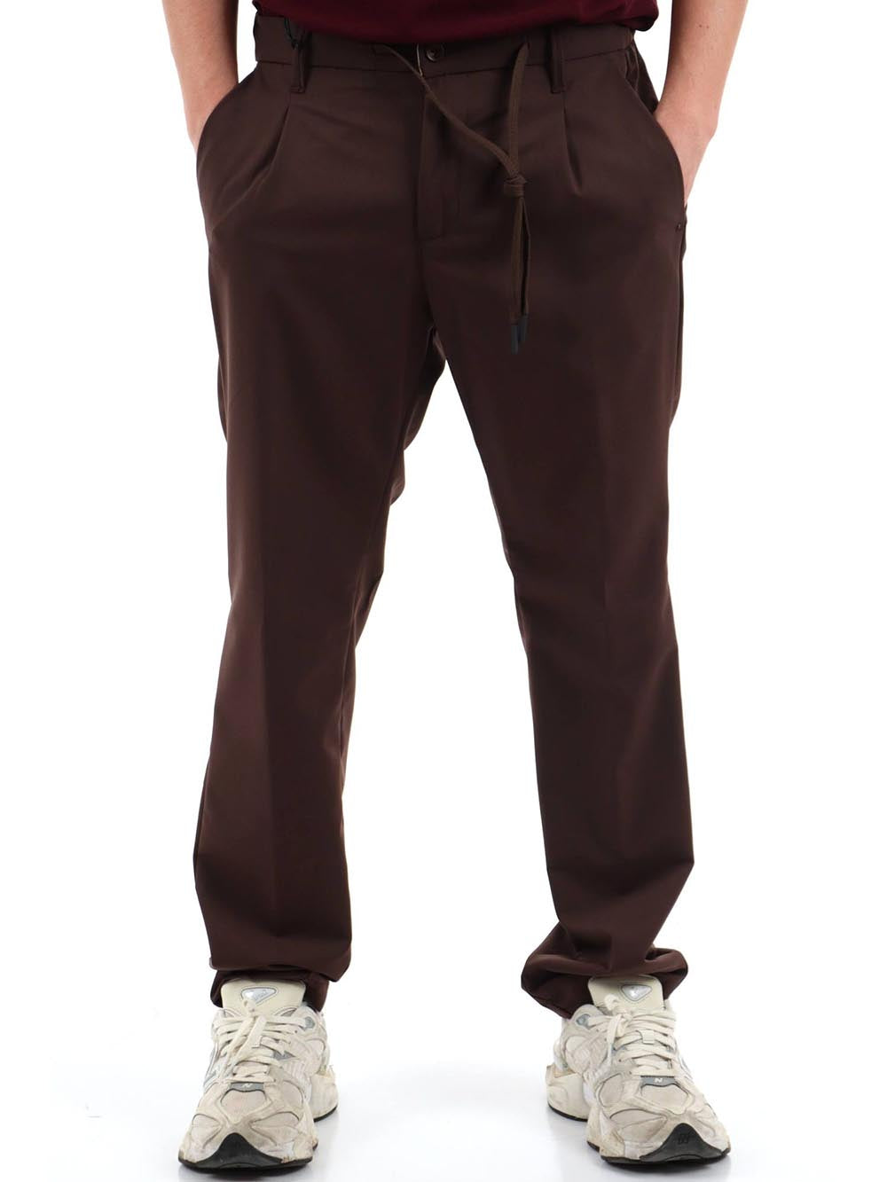 YOS Pantalone Uomo 226051 Marrone