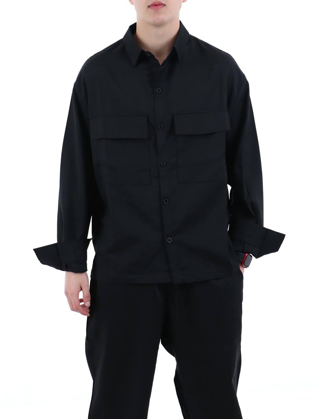YOS Camicia Uomo 8008 Nero
