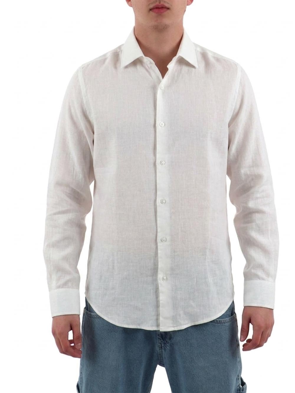 YOS Camicia Uomo 9432900 Bianco