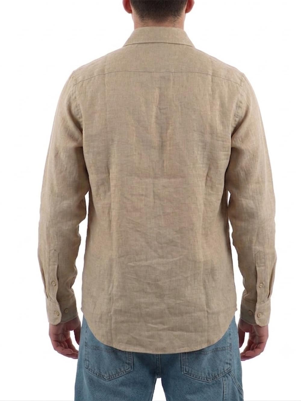 YOS Camicia Uomo 9432900 Beige