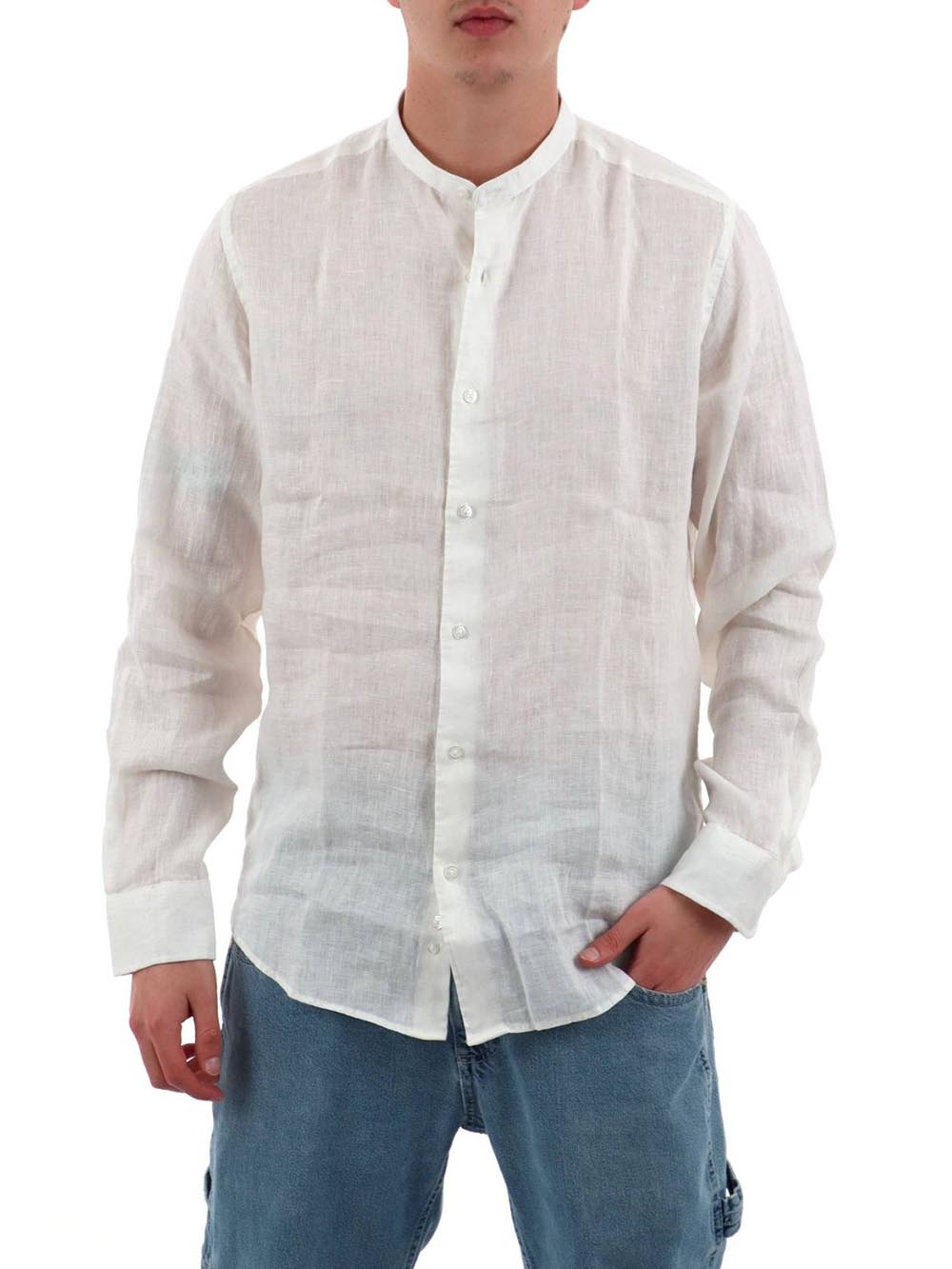 YOS Camicia Uomo 9434900 Bianco