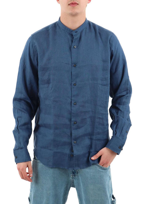 YOS Camicia Uomo 9434900 Blu cobalto