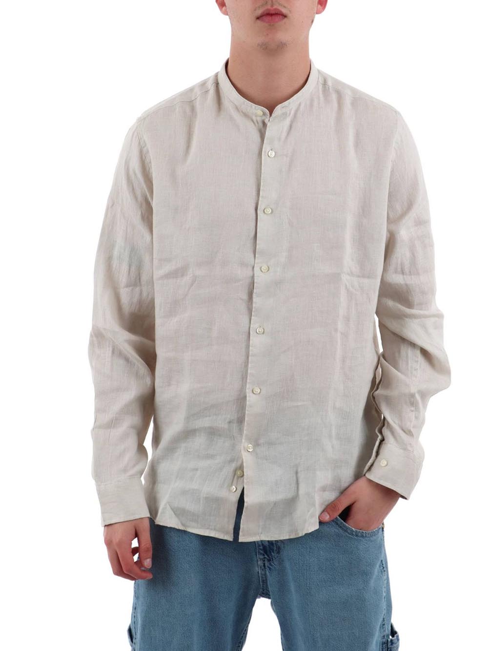 YOS Camicia Uomo 9434900 Beige