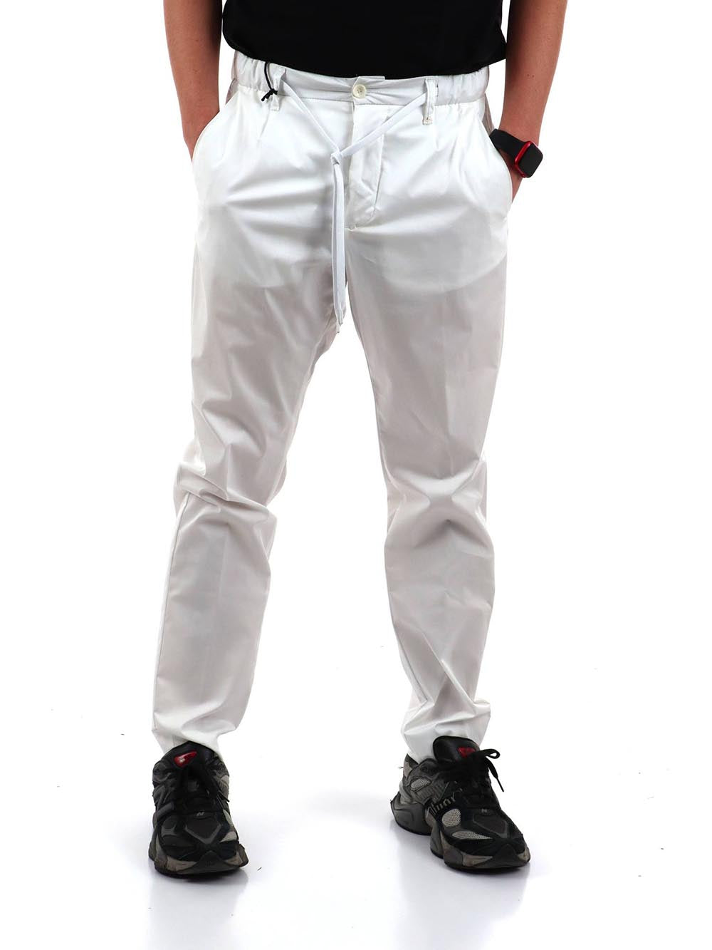YOS Pantalone Uomo Gp221 C79 Bianco