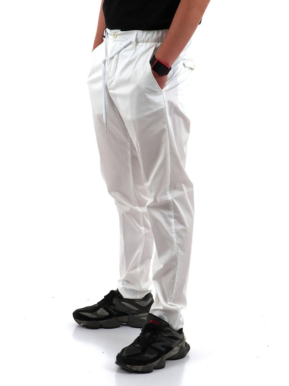YOS Pantalone Uomo Gp221 C79 Bianco