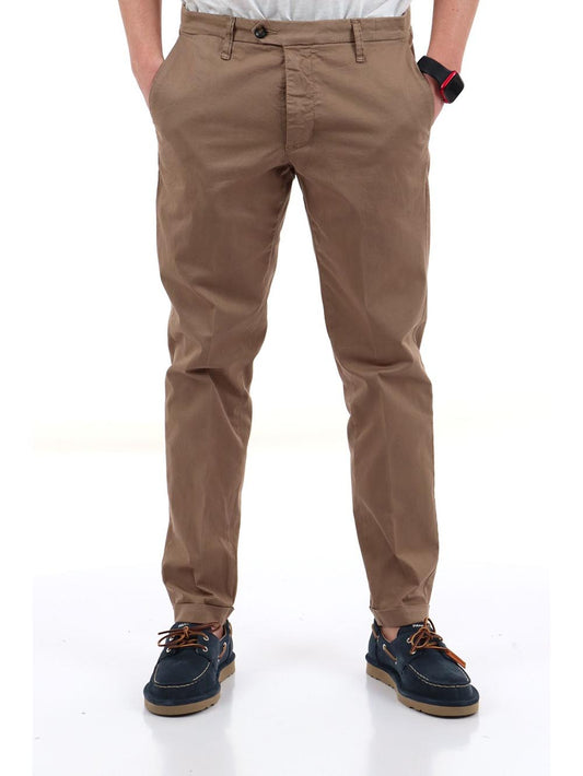 chino YOS Pantalone Uomo Napoli Gold Nocciola