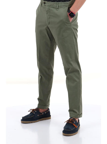 chino YOS Pantalone Uomo Napoli Gold Militare