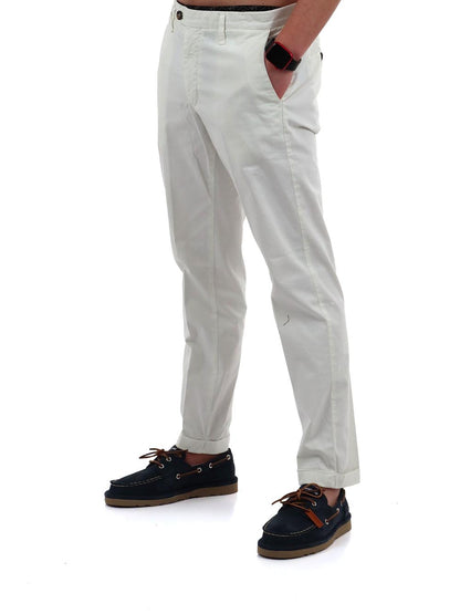 chino YOS Pantalone Uomo Napoli Gold Panna