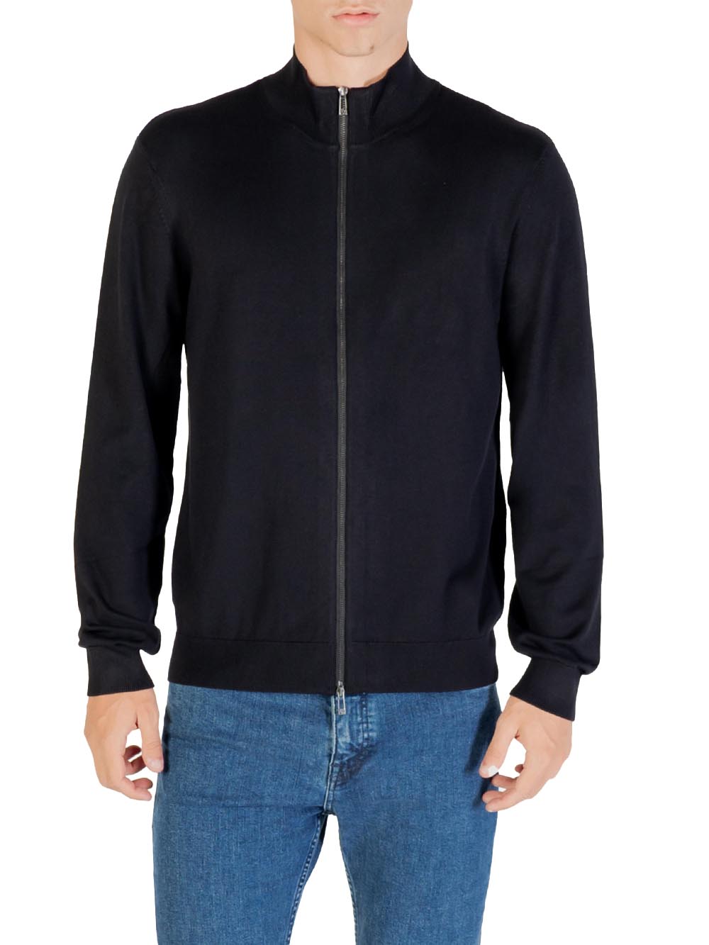 Armani Exchange Cardigan Uomo Xm001279 Af10454 Blu