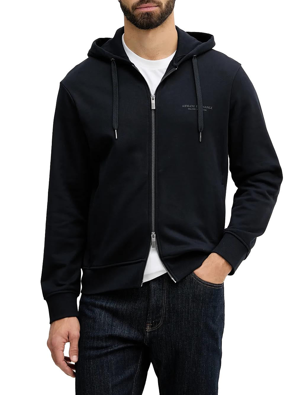 Armani Exchange Felpa Uomo Xm001293 Af20934 Blu
