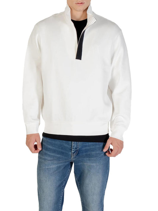 Armani Exchange Felpa Uomo Xm001295 Af10818 Panna