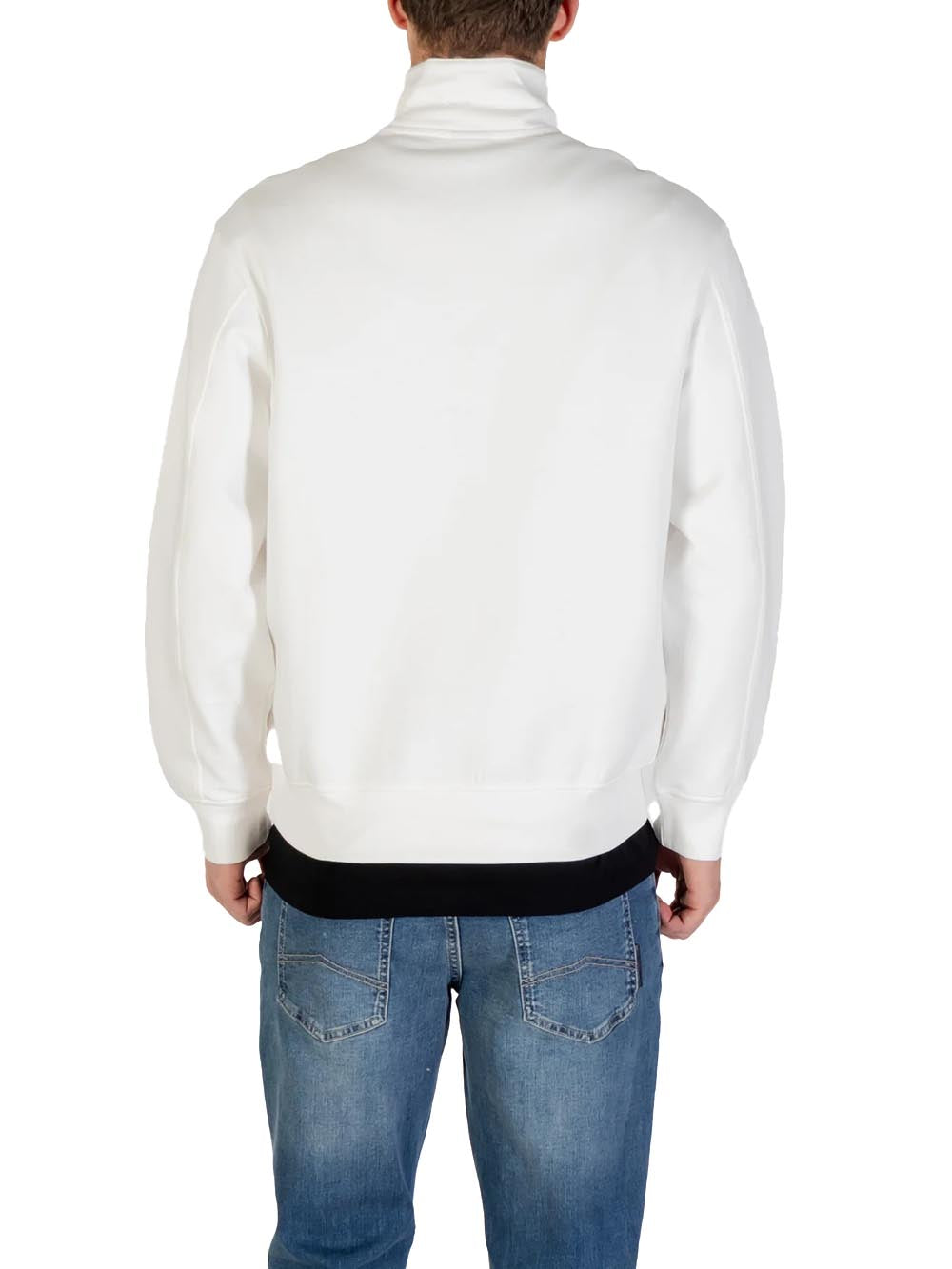 Armani Exchange Felpa Uomo Xm001295 Af10818 Panna