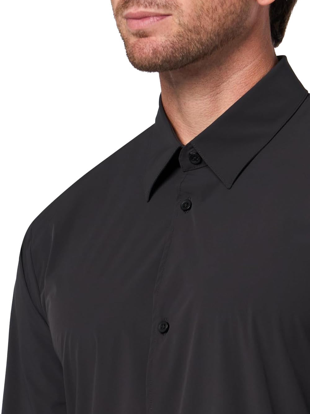 Armani Exchange Camicia Uomo Xm001567 Af19193 Nero