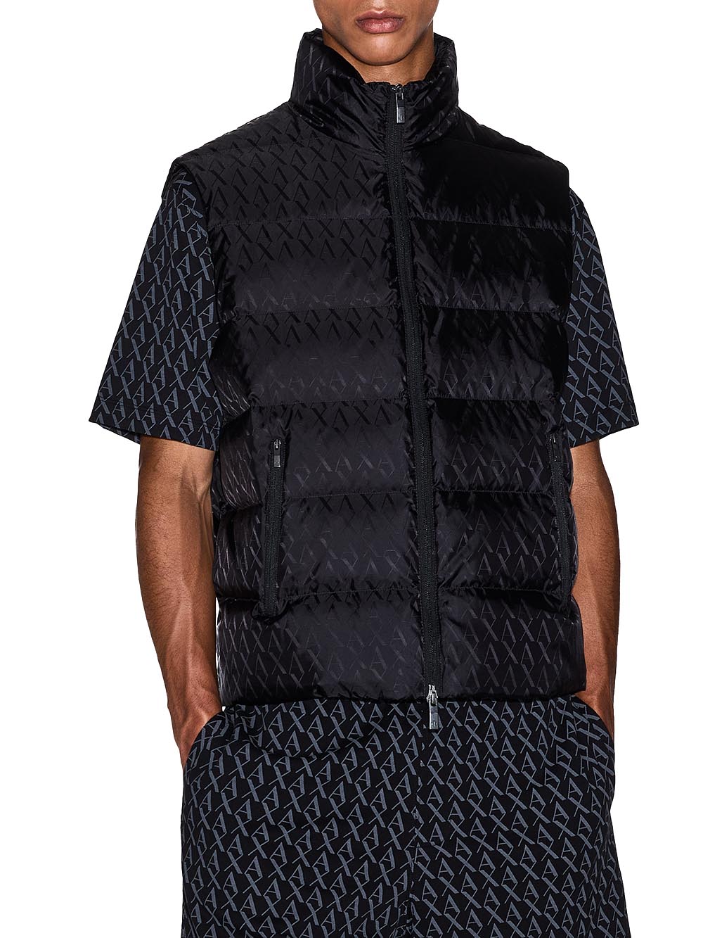 Armani Exchange Smanicato Uomo Xm001581 Af16628 Nero