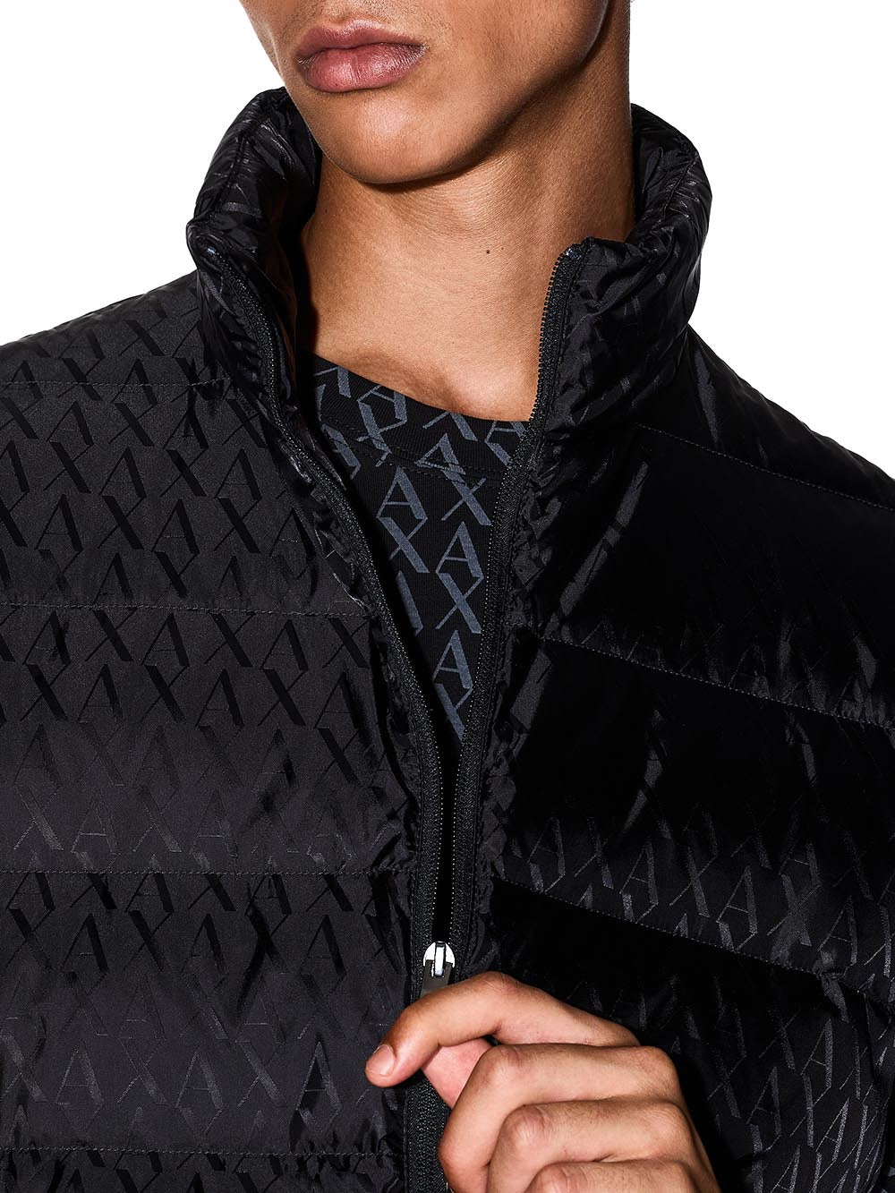 Armani Exchange Smanicato Uomo Xm001581 Af16628 Nero