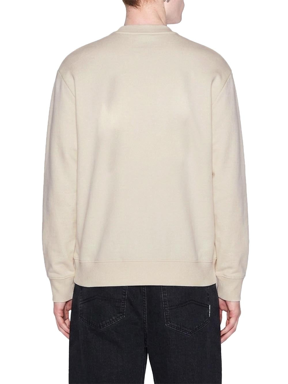 Armani Exchange Felpa Uomo Xm002801 Af20934 Panna