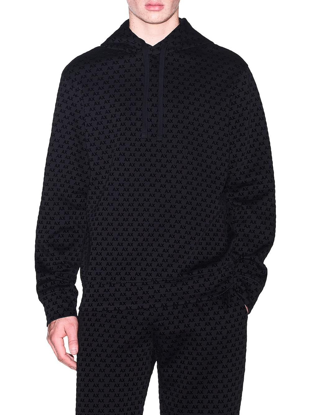 Armani Exchange Felpa Uomo Xm002903 Af10818 Nero