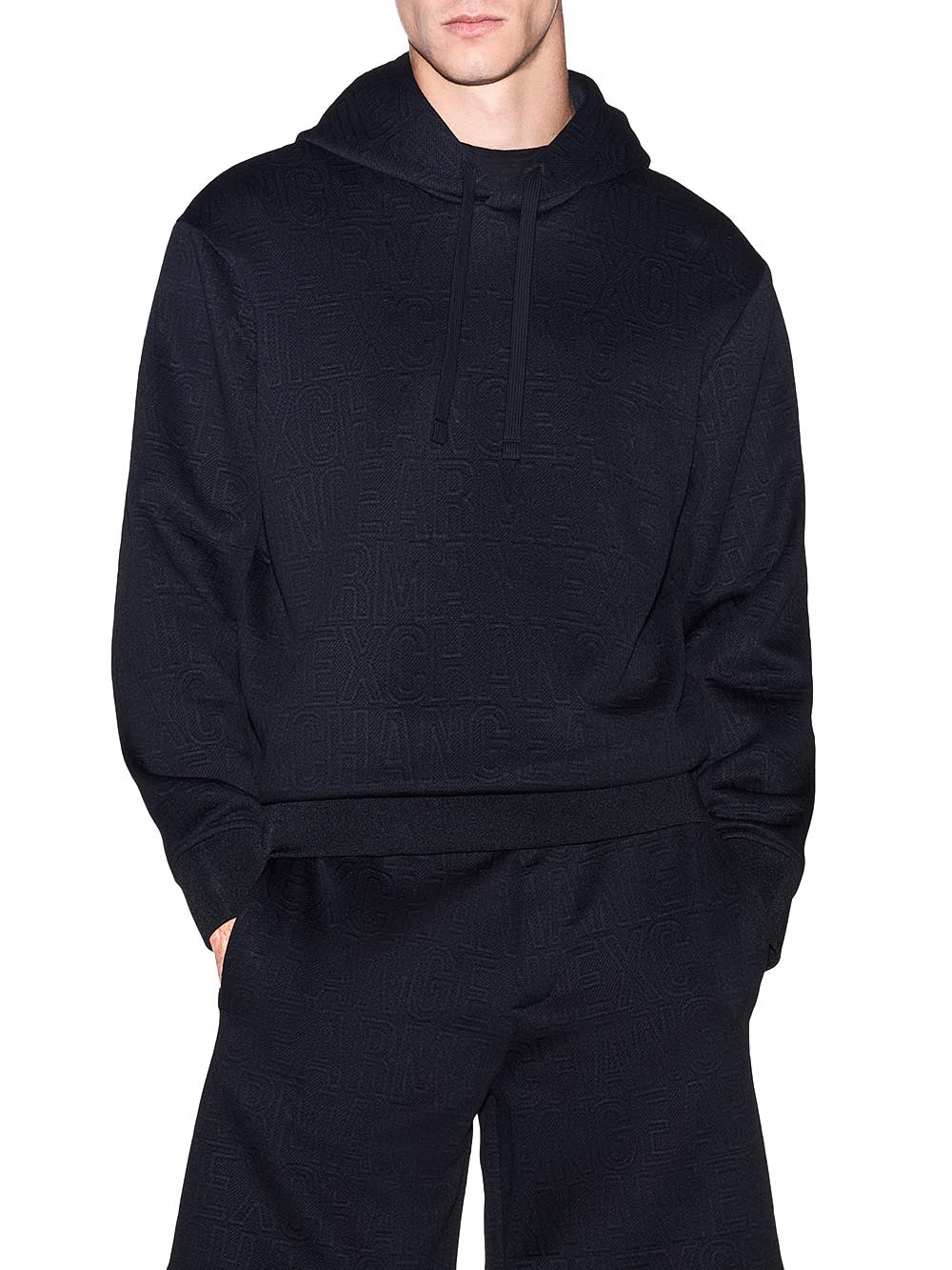 Armani Exchange Felpa Uomo Xm002906 Af21862 Nero
