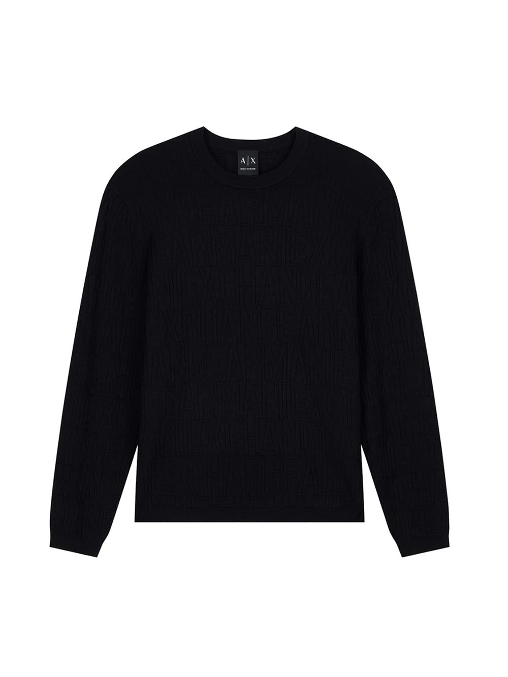 Armani Exchange Pullover Uomo Xm002986 Af10454 Nero