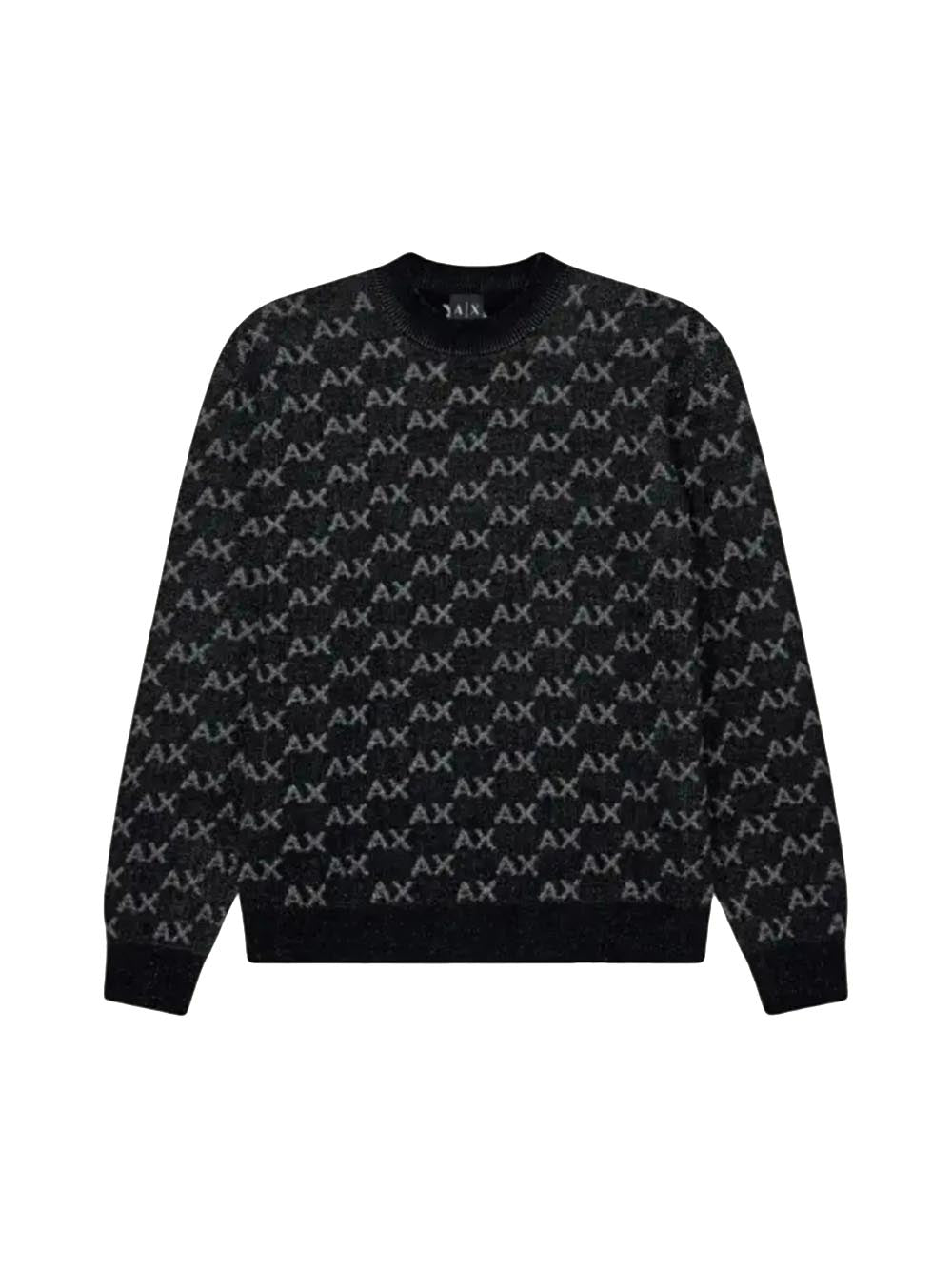 Armani Exchange Pullover Uomo Xm002992 Af16916 Nero