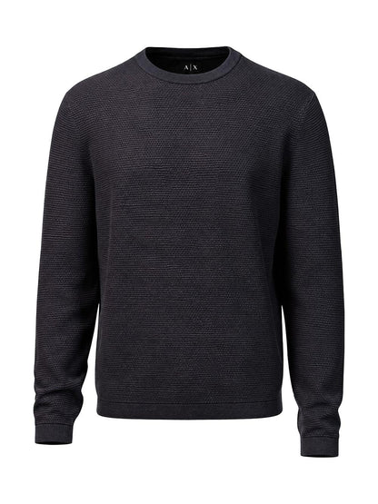 Armani Exchange Pullover Uomo Xm003012 Af26379 Nero
