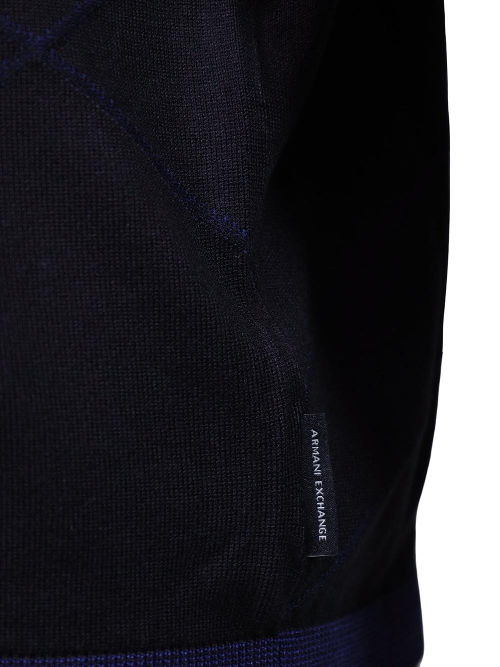 Armani Exchange Pullover Uomo Xm003012 Af26379 Blu