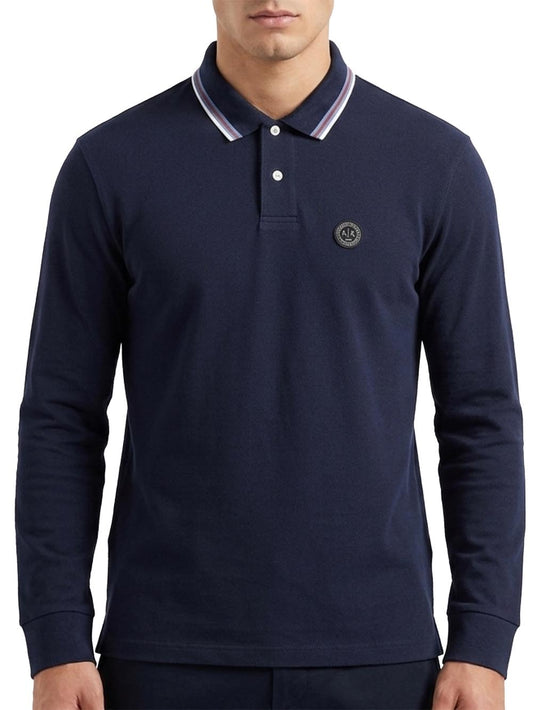 Armani Exchange Polo Uomo Xm003427 Af13026 Blu