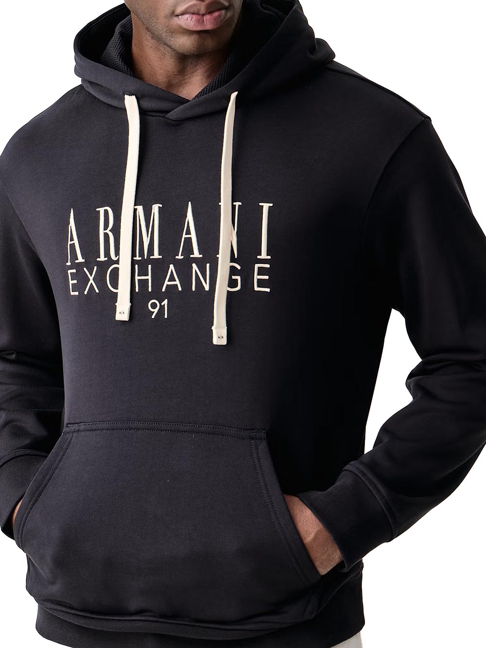 Armani Exchange Felpa Uomo Xm003429 Af10830 Blu