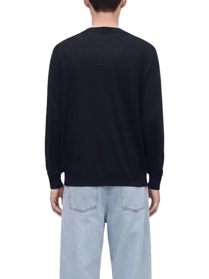 Armani Exchange Cardigan Uomo Xm003568 Af28778 Blu