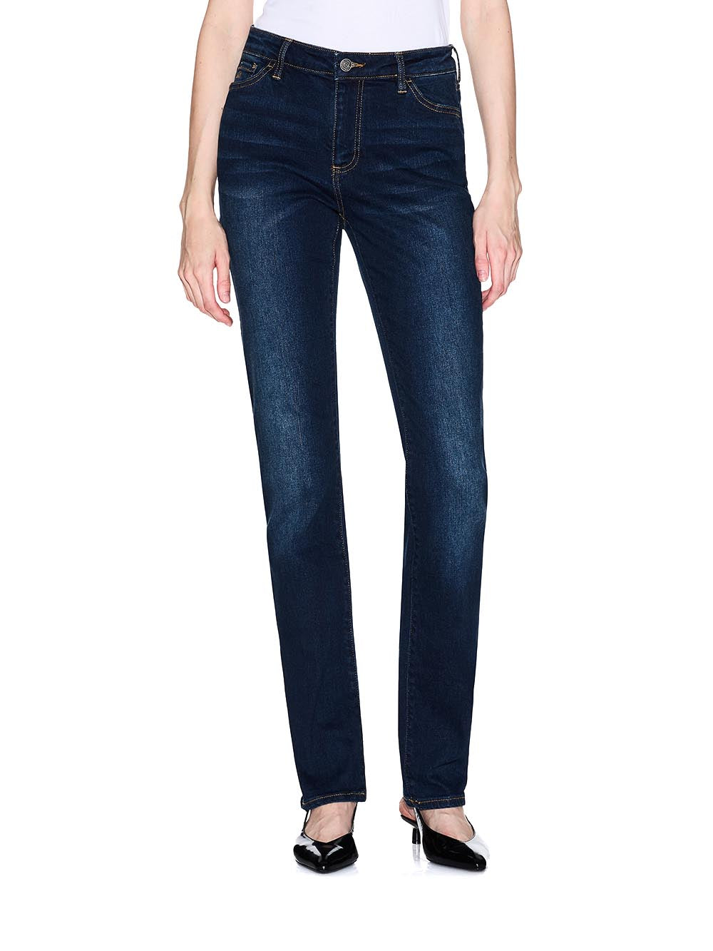 Armani Exchange Jeans Donna Xw000127 Af13487 Scuro
