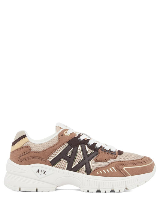 Armani Exchange Sneaker Donna Xw002153 Af22757 Marrone/Beige
