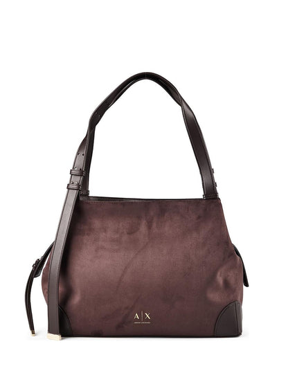 Armani Exchange Borsa Shopping Donna Xw002603 Af22666 Marrone